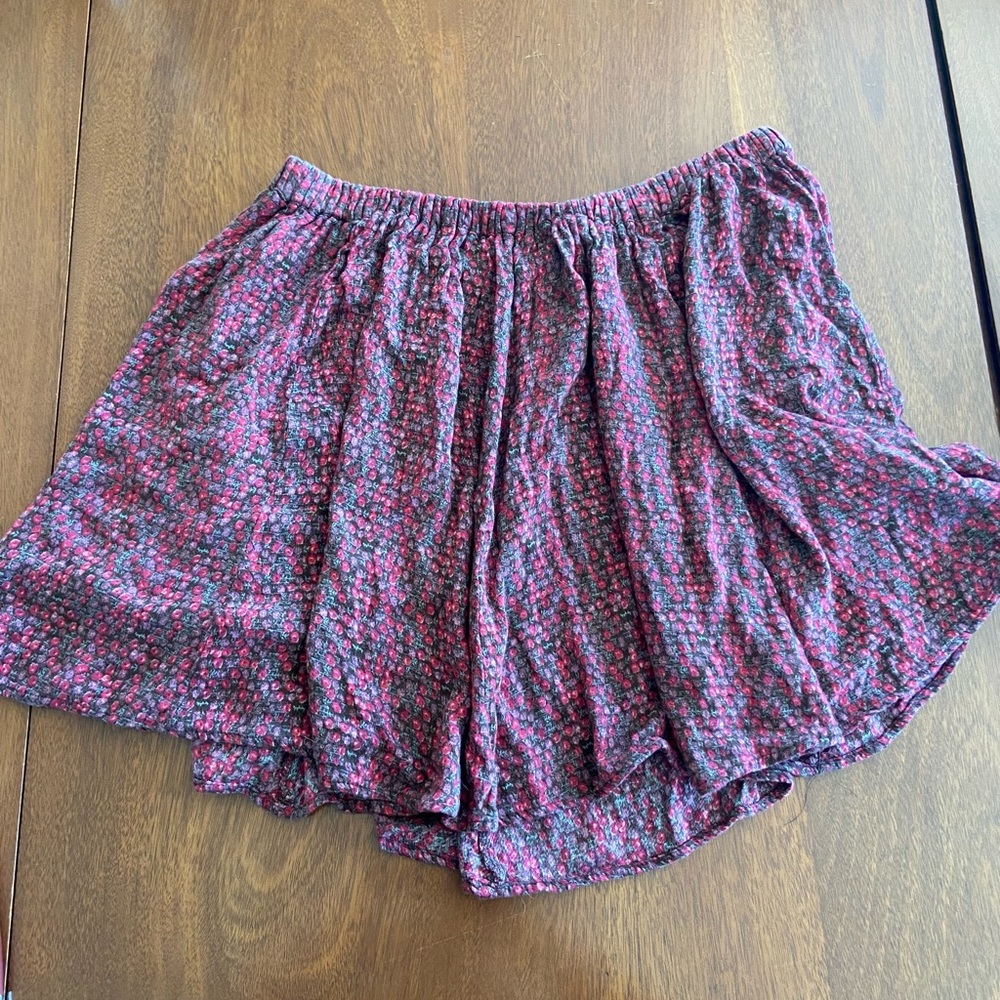 (Two) Kimchi Blue floral pull on skirts Sz M